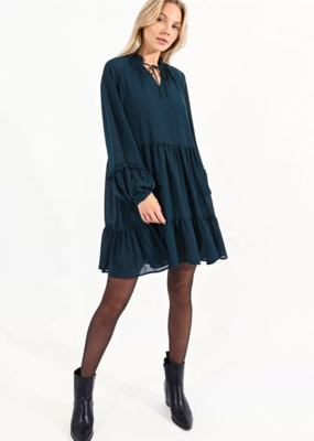 Molly Bracken Enid Long Sleeve Mini Dress *Only One Left - XS*