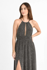Molly Bracken Ember Glitter Halter-Neck Dress (FINAL SALE)