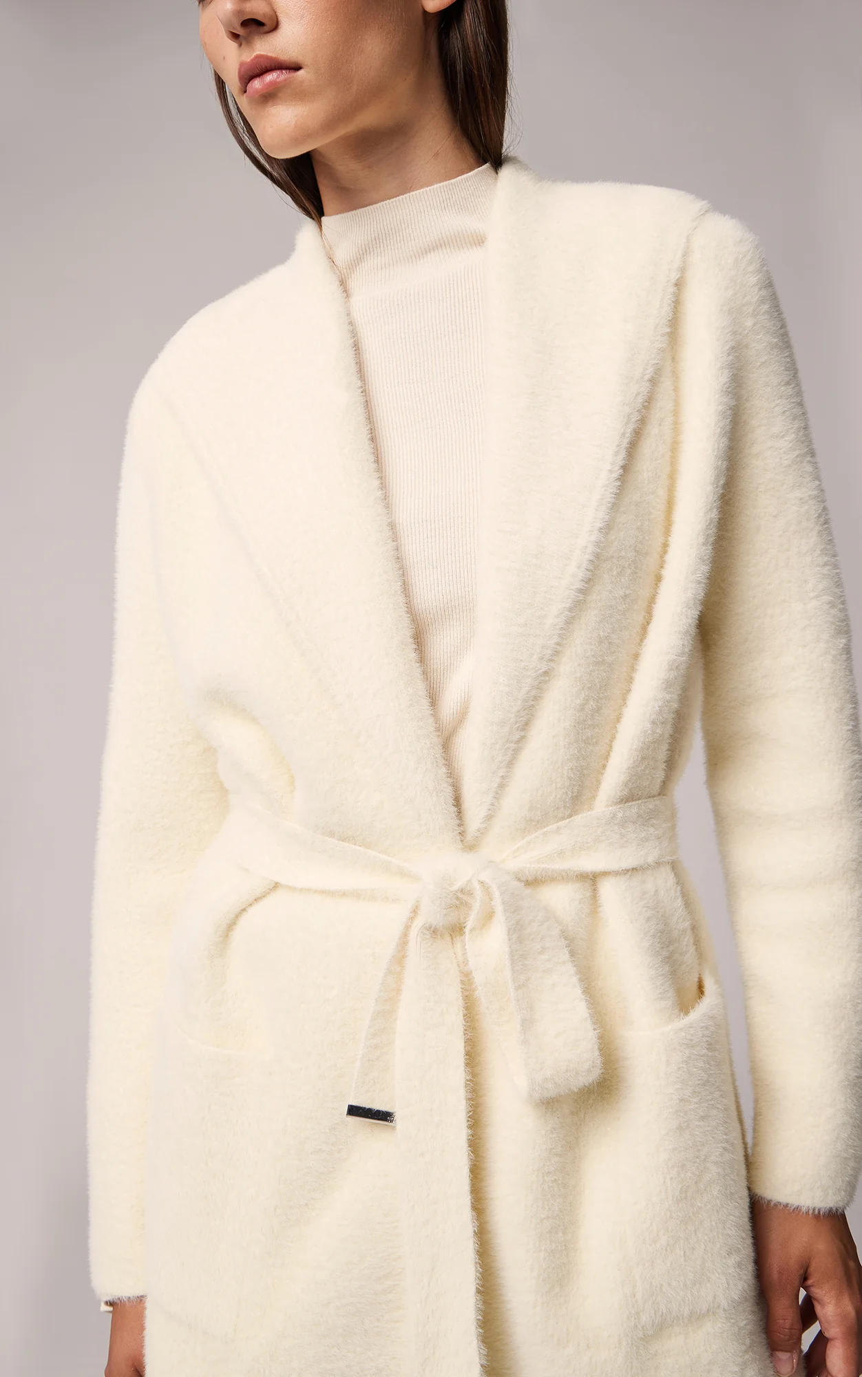 Zora Belted Cardigan - Adorn Boutique