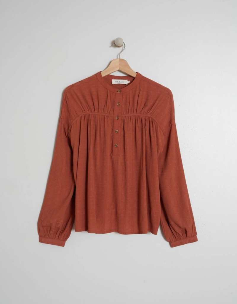 Indi and Cold Linnie Long Sleeve Blouse (FINAL SALE)