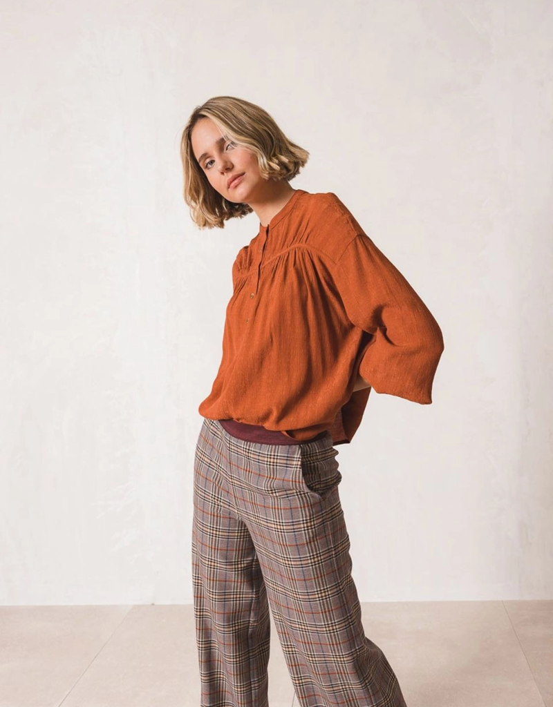 Indi and Cold Linnie Long Sleeve Blouse (FINAL SALE)