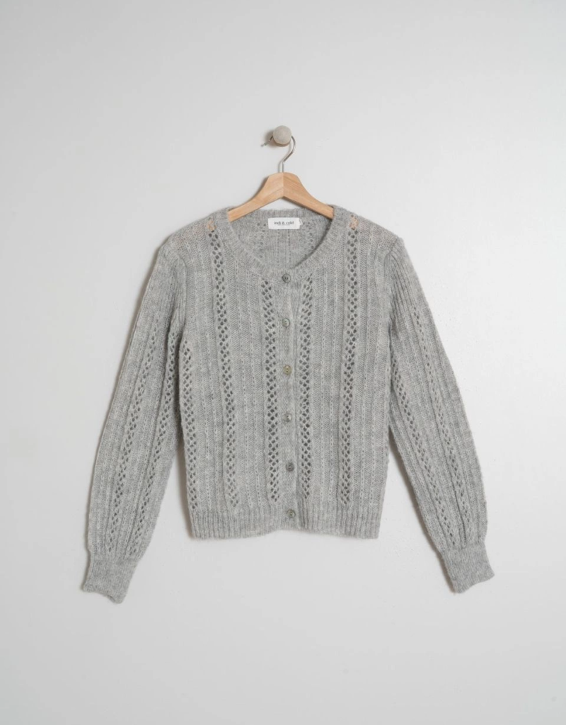 Indi and Cold Daniella Cable Knit Cardigan