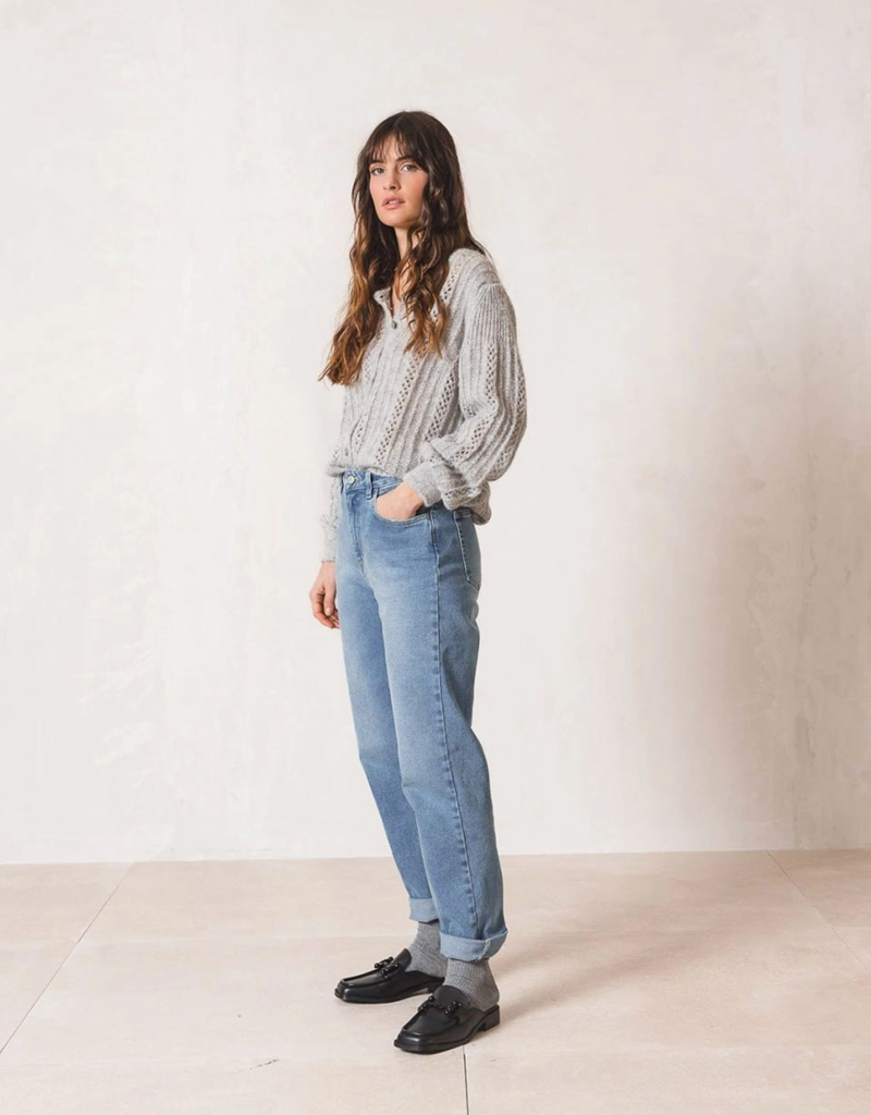 Indi and Cold Daniella Cable Knit Cardigan (FINAL SALE)