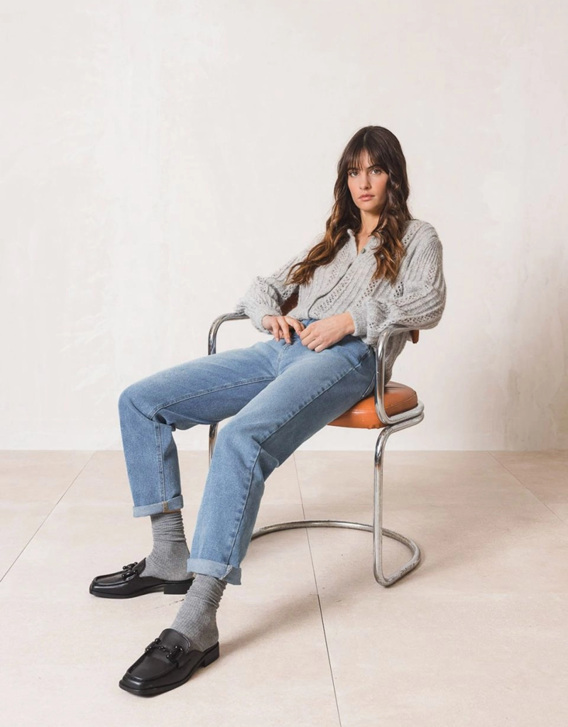 Indi and Cold Daniella Cable Knit Cardigan (FINAL SALE)