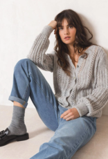 Indi and Cold Daniella Cable Knit Cardigan