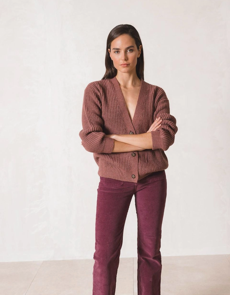 Indi and Cold Elora Chunky Knit Cardigan