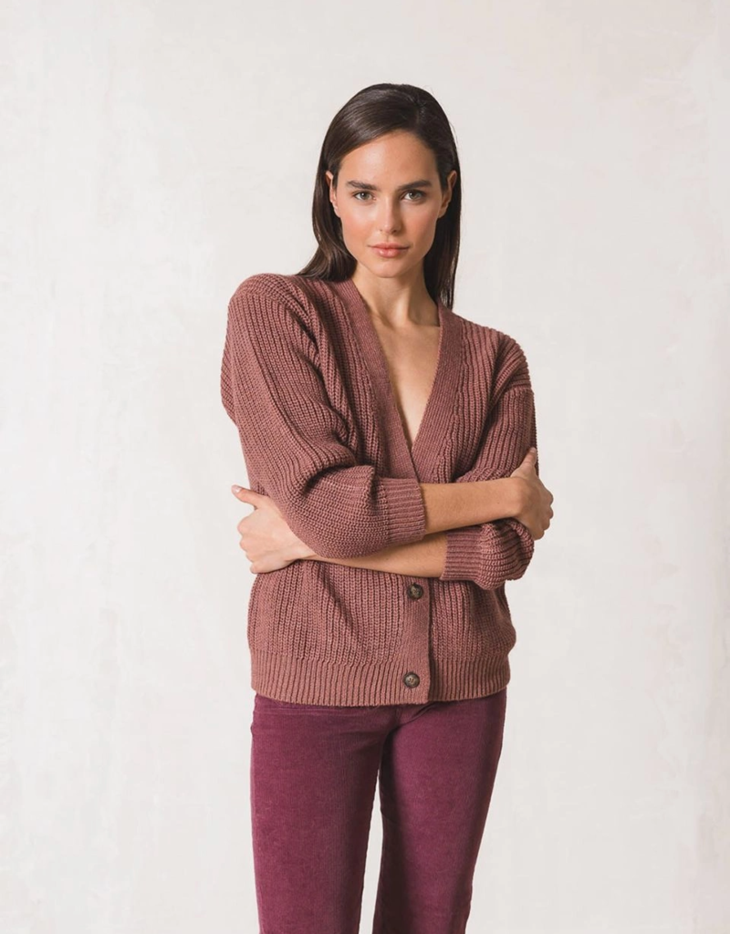 Indi and Cold Elora Chunky Knit Cardigan (FINAL SALE)