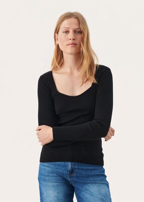 Part Two Caylee Ribbed Knit Top *Two Colours*