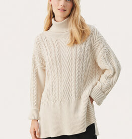 Part Two Rennah Cable Knit Turtleneck Pullover *Two Colours*