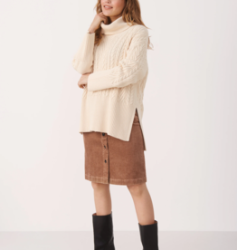 Part Two Rennah Cable Knit Turtleneck Pullover *Two Colours*