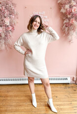 Molly Bracken Elka Mock Neck Knit Dress