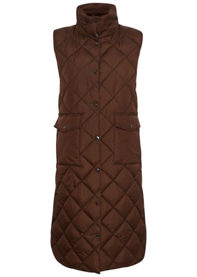 B.Young Maxa Full-Length Quilted Vest