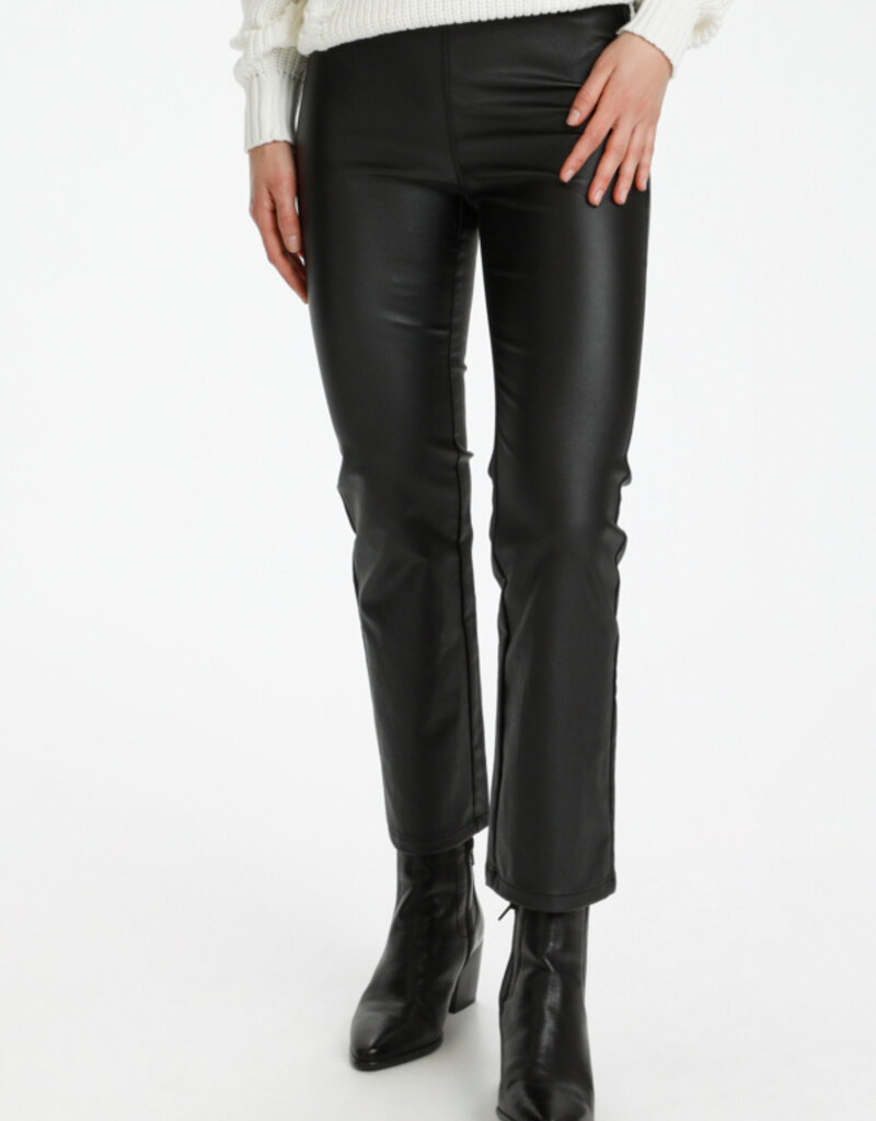 Carter Faux Leather Pants - Adorn Boutique