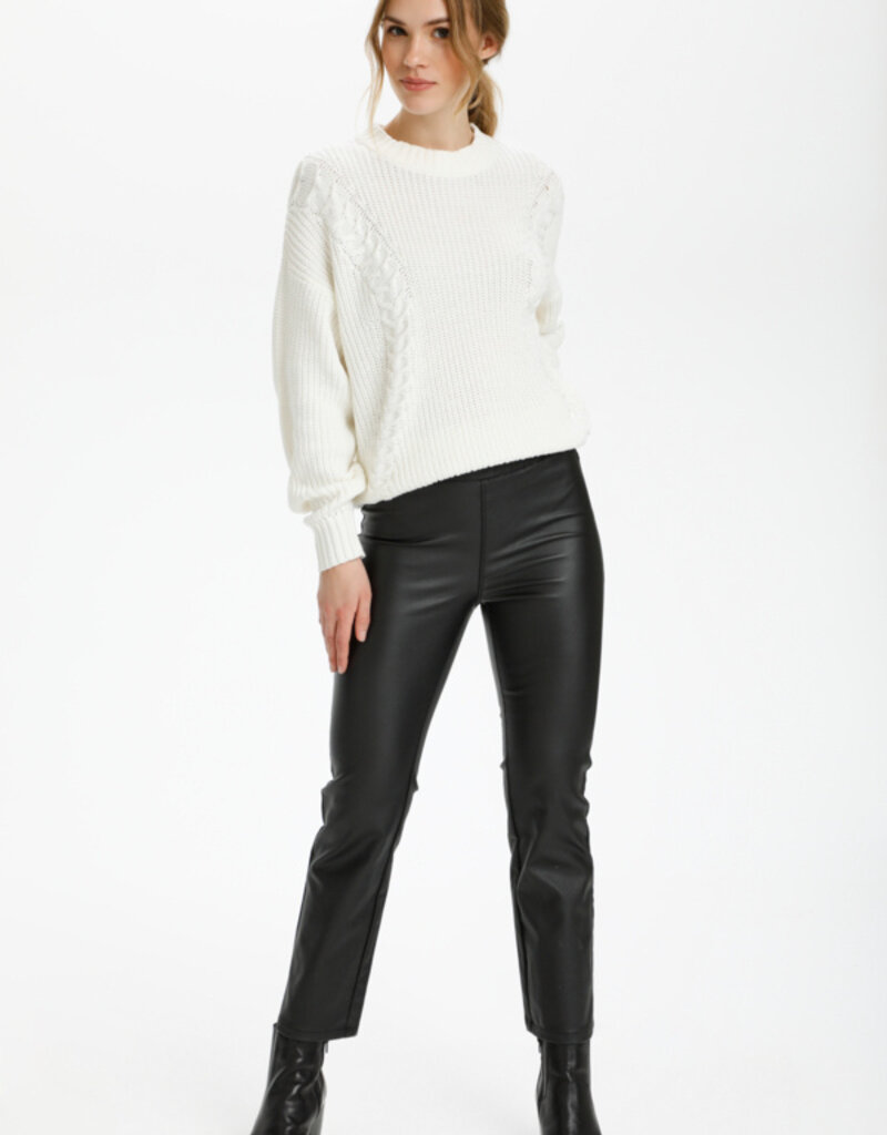 Kaffe Ada Vegan Leather Trouser (FINAL SALE)