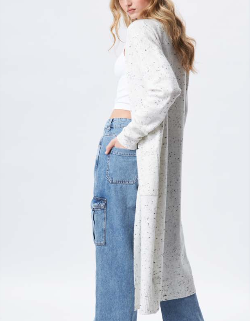 John and Jenn Renn Long Open Knit Cardigan (FINAL SALE)