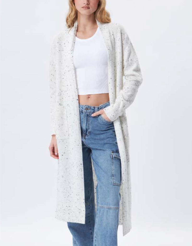 John and Jenn Renn Long Open Knit Cardigan (FINAL SALE)