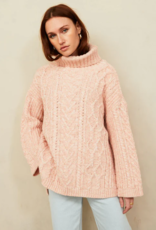 Cara and the Sky Emily Cable Roll Neck Jumper (FINAL SALE)