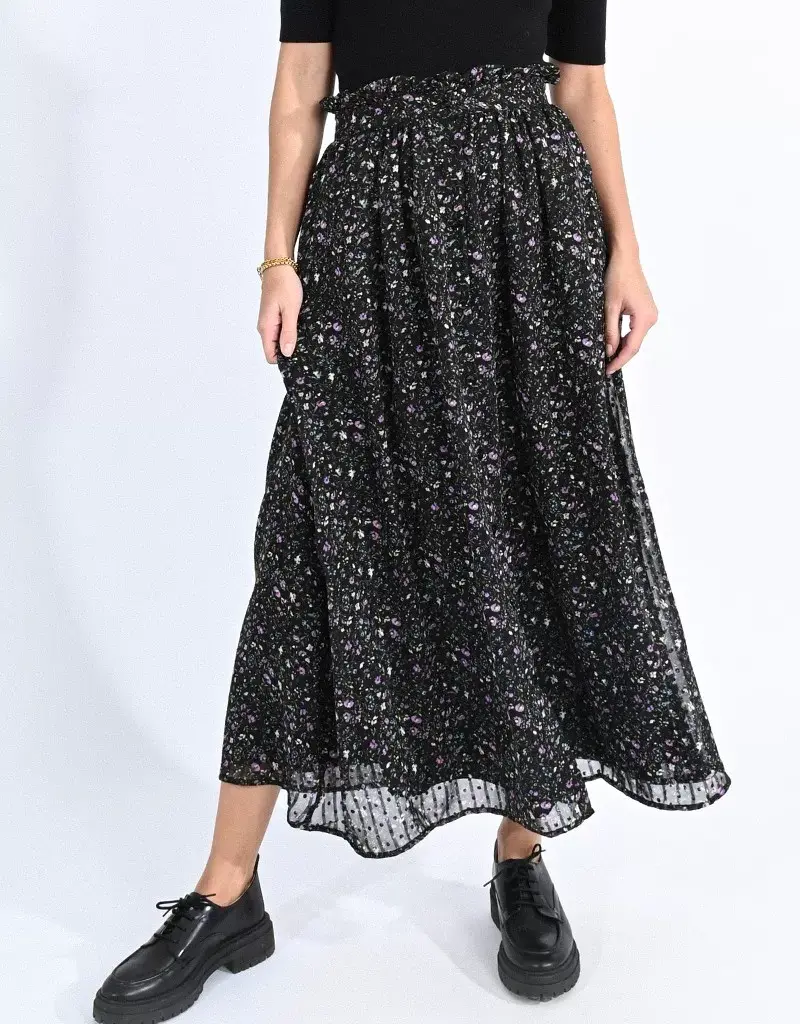 Molly Bracken Elise Floral Midi Skirt