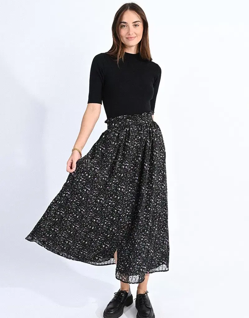 Molly Bracken Elise Floral Midi Skirt