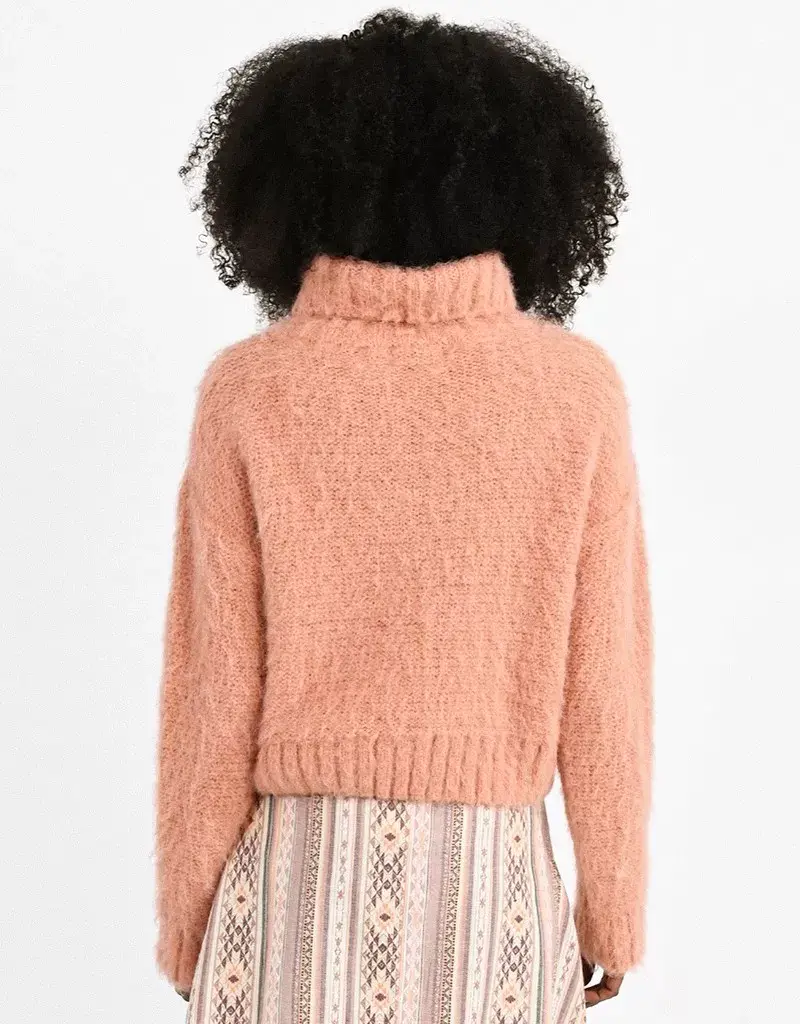 Molly Bracken Polly Cable Turtleneck