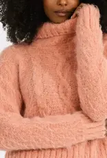 Molly Bracken Polly Cable Turtleneck