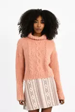 Molly Bracken Polly Cable Turtleneck