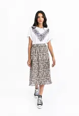 Molly Bracken Este Printed Midi Skirt (FINAL SALE)