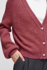 ICHI Marin Pearl Button Knit Cardigan (FINAL SALE)