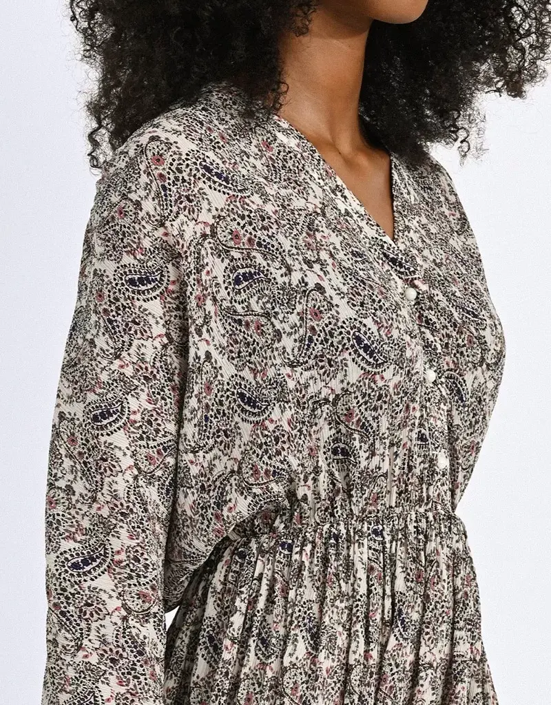 Molly Bracken Paisley Long Sleeve Dress (FINAL SALE)