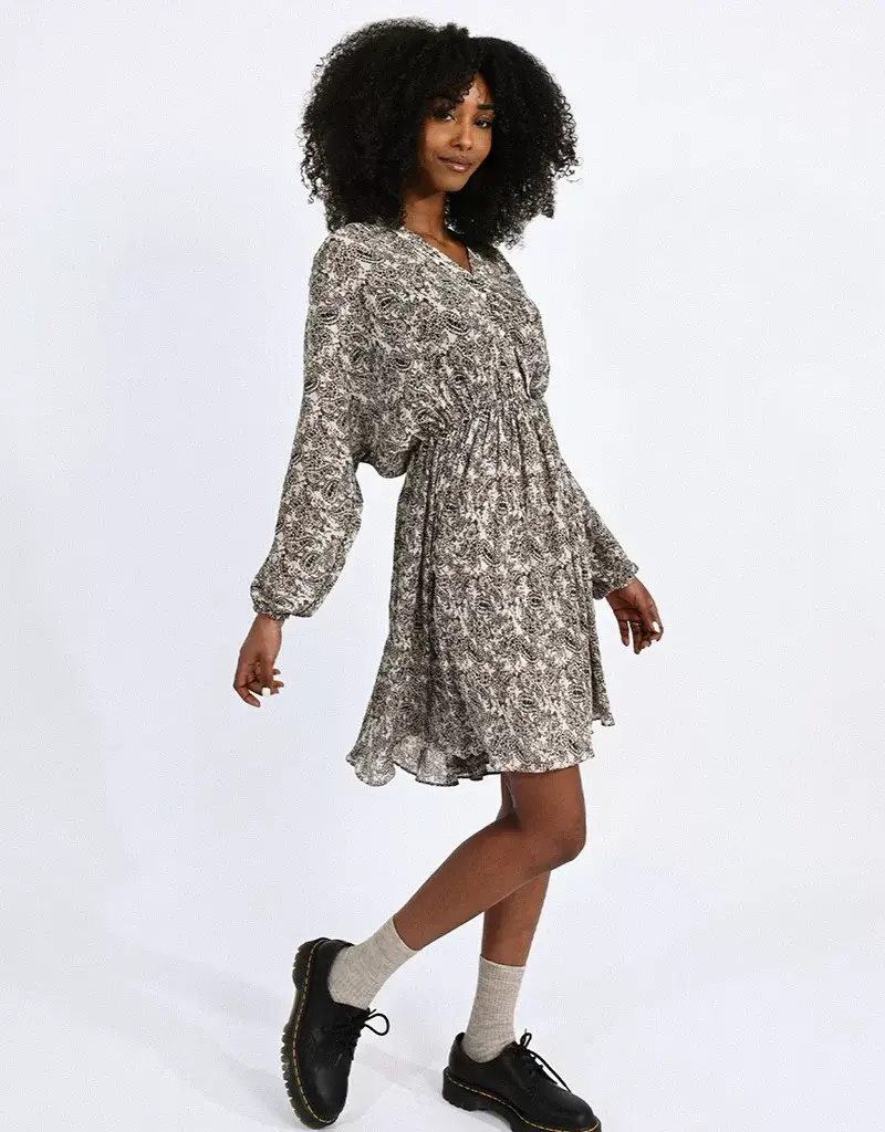 Molly Bracken Paisley Long Sleeve Dress (FINAL SALE)