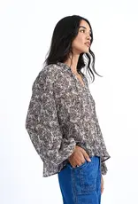 Molly Bracken Avalon Printed Blouse (FINAL SALE)