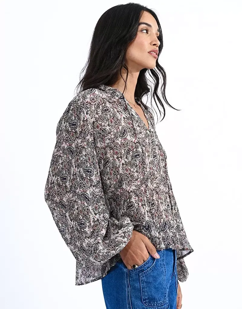 Molly Bracken Avalon Printed Blouse (FINAL SALE)