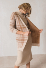 Indi and Cold Petra Plaid Knit Cardigan (FINAL SALE)