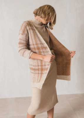 Indi and Cold Petra Plaid Knit Cardigan *Small & XL*