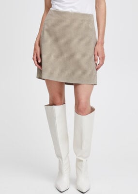 B.Young Dalise Checked Skirt