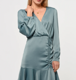 Greylin Joanne Satin Dress