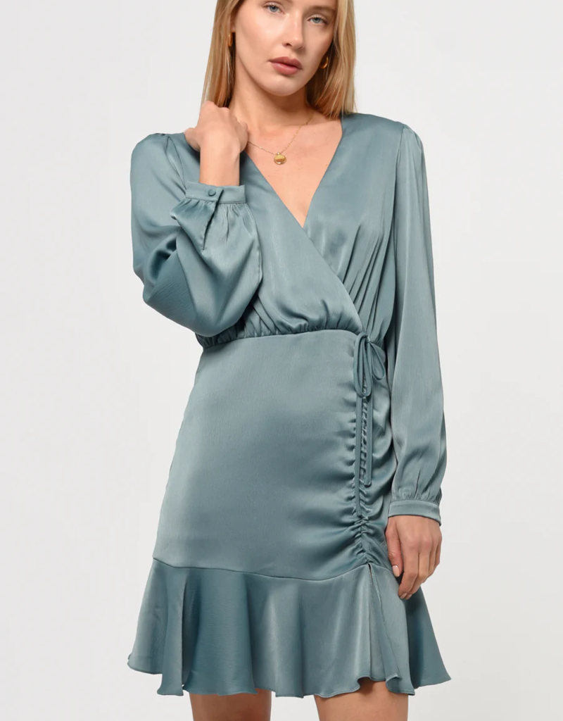 Greylin Joanne Satin Dress (FINAL SALE)