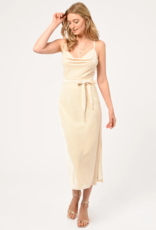 Adelyn Rae Zana Velvet Cowl Neck Slip Dress (FINAL SALE)