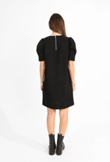 Molly Bracken Dion Puff Sleeve Corduroy Mini Dress (FINAL SALE)