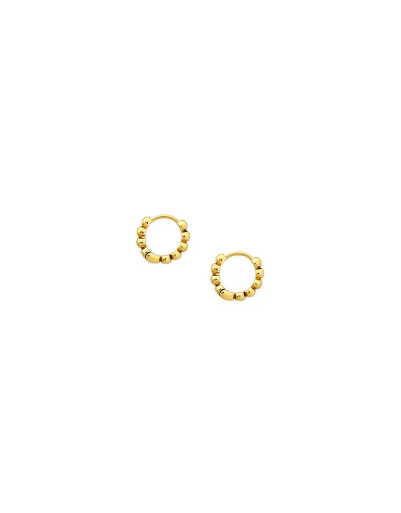 Sugar Blossom Verona Gold Ball Hoops