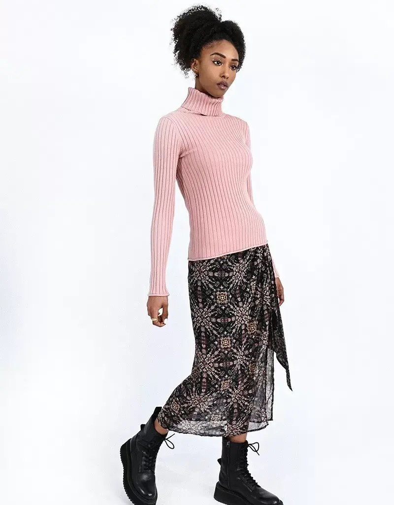 Molly Bracken Arden Ribbed Turtleneck