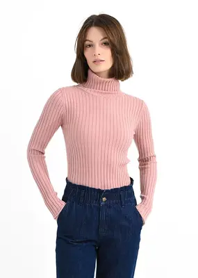 Molly Bracken Arden Ribbed Turtleneck