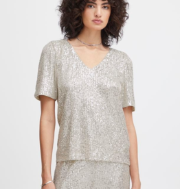 ICHI Fauci Sequin T-Shirt *Only One Left - XS*