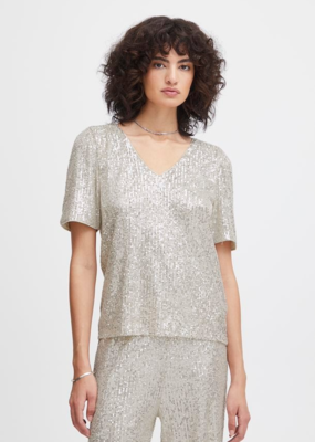 ICHI Fauci Sequin T-Shirt *Only One Left - XS*