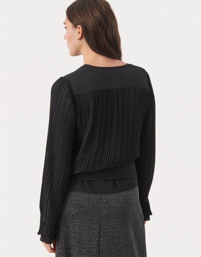 Part Two Danine Plisse Wrap Blouse (FINAL SALE)