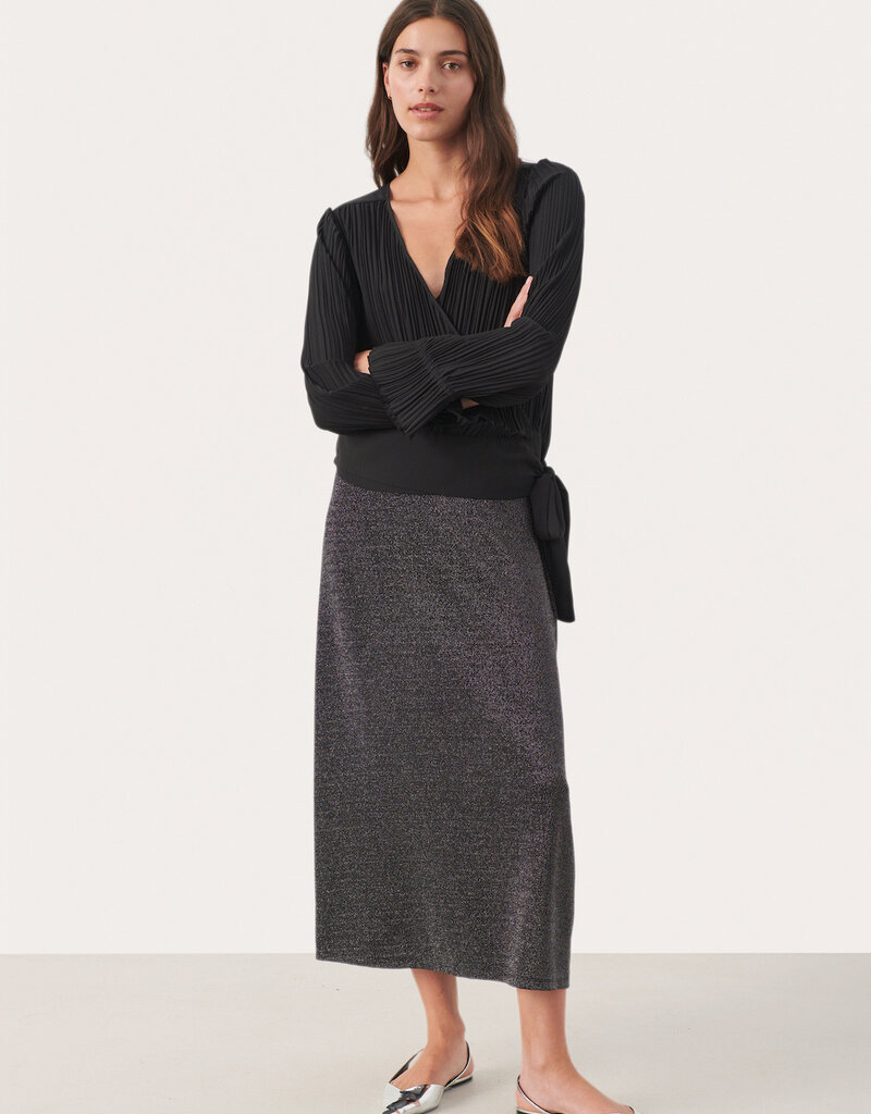 Part Two Danine Plisse Wrap Blouse (FINAL SALE)