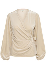 Part Two Dania Velvet Wrap Blouse (FINAL SALE)