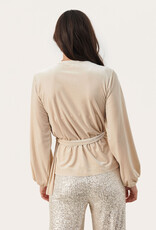 Part Two Dania Velvet Wrap Blouse (FINAL SALE)