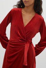 InWear Goriel Velvet Wrap Dress (FINAL SALE)