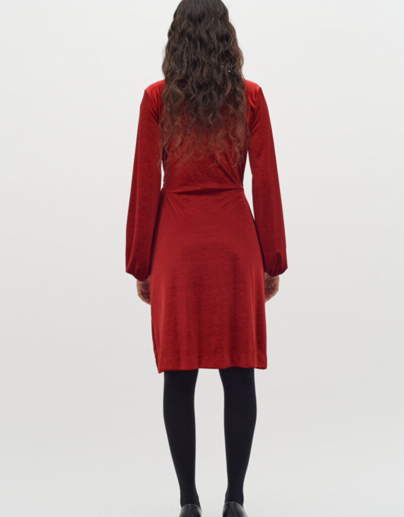InWear Goriel Velvet Wrap Dress (FINAL SALE)
